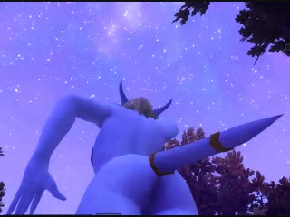 draeneislave dancing for her master 720p